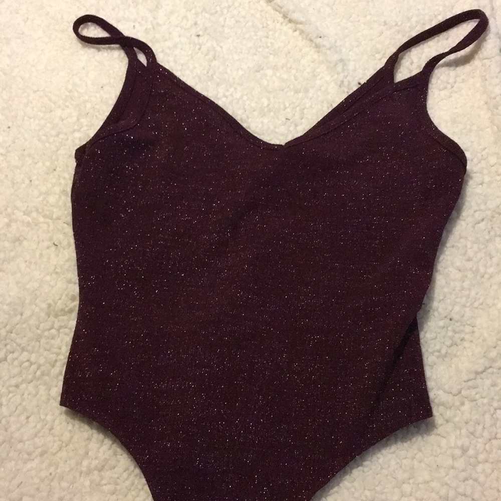 Sparkly body suit from forever 21